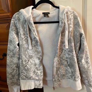 Oakley zip up jacket with hood